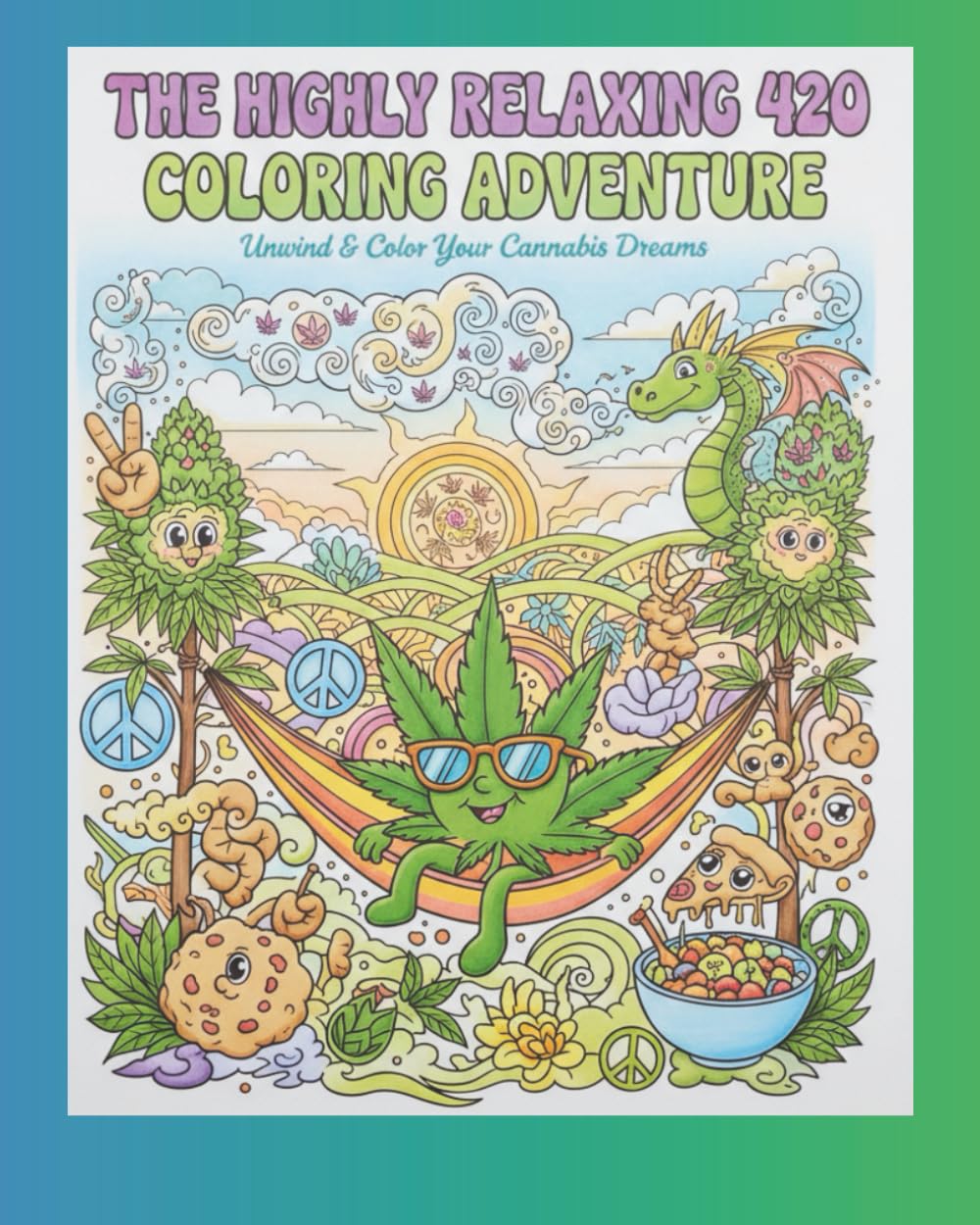 The Highly Relaxing 420: Coloring Adventure