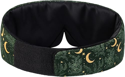Miniatura 8 de ALASKA BEAR Máscara para dormir con diseño de diadema, antifaz para mujeres y hombres, 100% opaca para meditación, entrenamiento, viajes, todas las