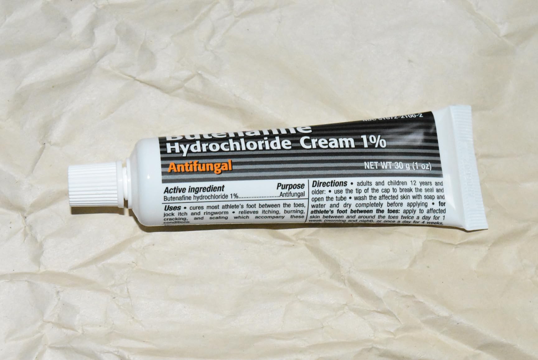 TARO Butenafine Hydrochloride AntiFungal Cream 1 Health