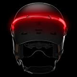 CASR Glow Casque Vélo & Trottinette, LED - Adulte Homme & Femme - Gris, M - 6