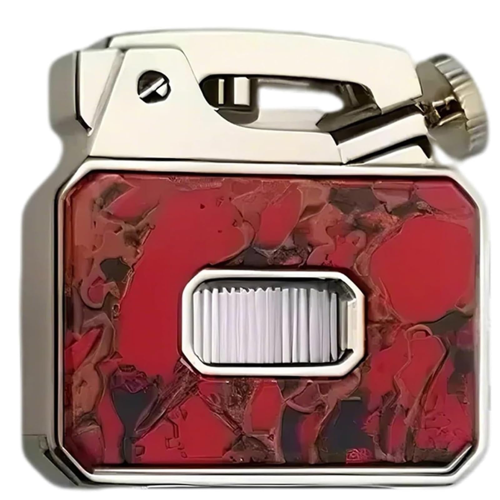 Encendedor de queroseno retro con resistente diseño de metal y encendido automático para velas
