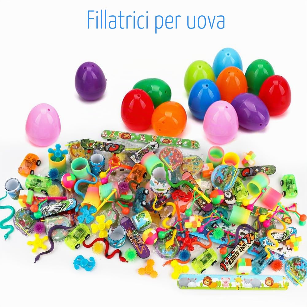 AmyBenton Gadget Compleanno Bambini, Regalini Compleanno Bambini Invitati, 120 pezzi Assortiti Accessori per Buste Feste Giocattolo, Giochi per feste di compleanno bambini