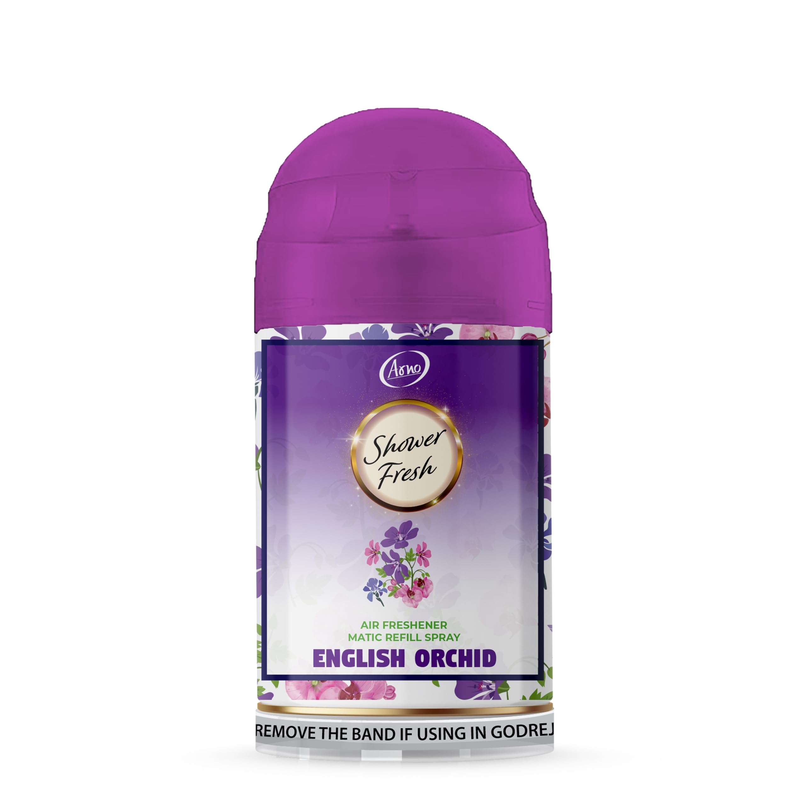 Arno Shower Fresh Refill Matic Air Freshener Spray | English Orchid | 235 ml | Fits all Machines (B0CNN8M1HB) Amazon Price History, Amazon Price Tracker