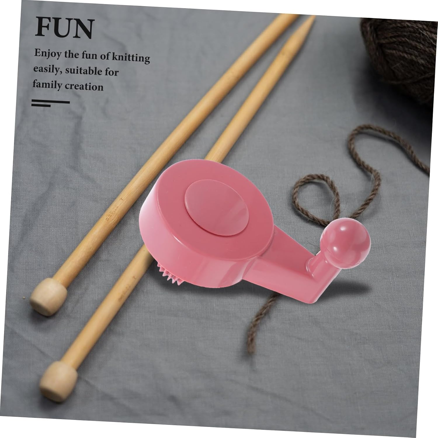 HONMEET Knitting Machine Accessories 40 Needle Crank Handle for Loom Xmas
