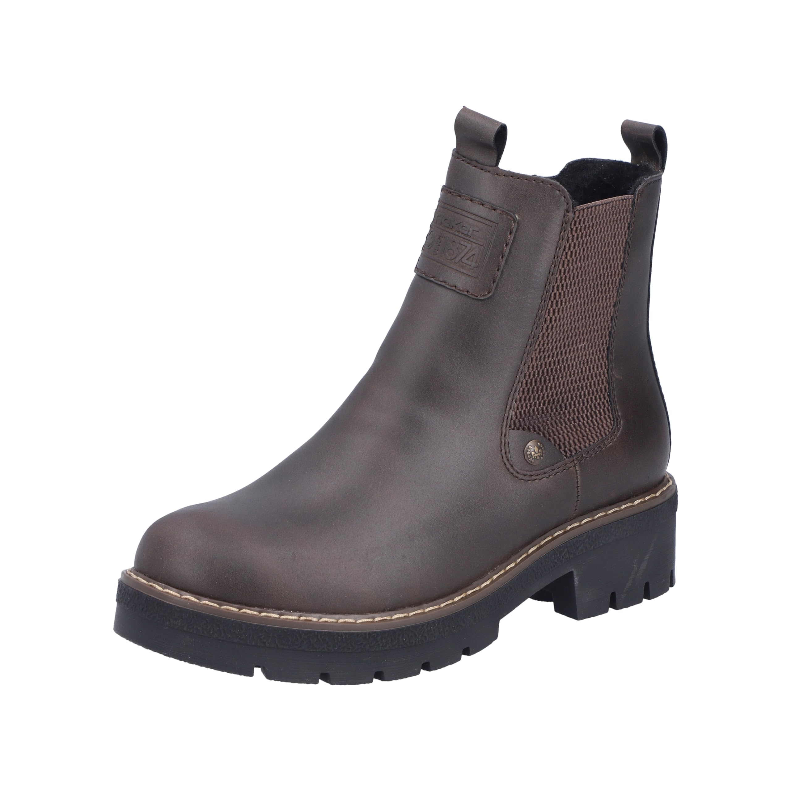 Rieker Women's Y8150 Chelsea Boots, Brown, 43 EU, brown, 9 UK