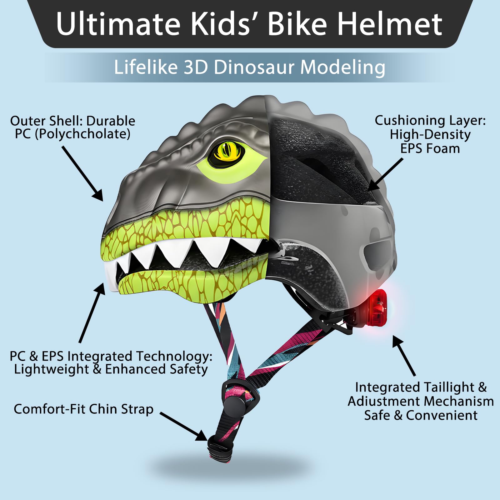 Amazon.com : KINGBIKE Boy Helmet Girls Ages 2-4 3-5 5-8 Toddler Bike Helmet Green Helmets Lightweight with Tail Light for Cycling Scooter Skaterolling Skateboard : Sports & Outdoors Amazon.com : KINGBIKE Boy Helmet Girls Ages 2-4 3-5 5-8 Toddler Bike Helmet Green Helmets Lightweight with Tail Light for Cycling Scooter Skaterolling Skateboard : Sports & Outdoors