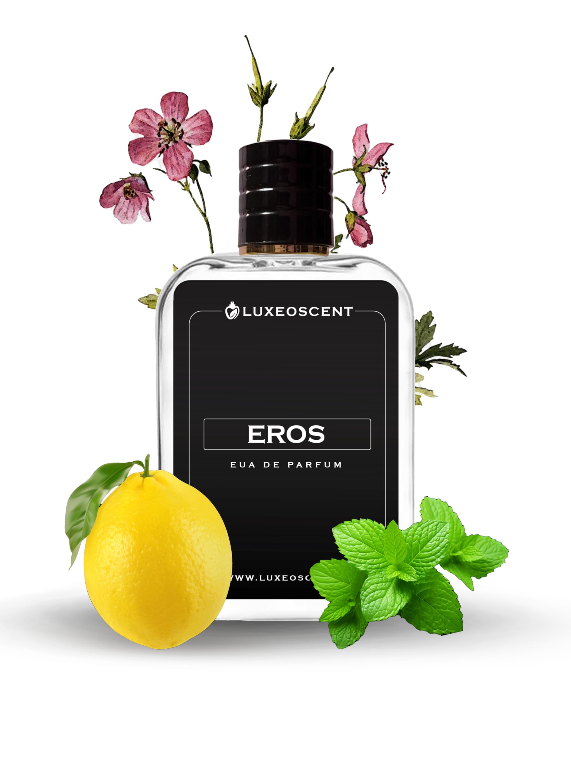 Eros Eau de Parfum for Men – 100ml | Long Lasting Sweet & Fresh Scent with Mint, — Flash AI Score 88/100