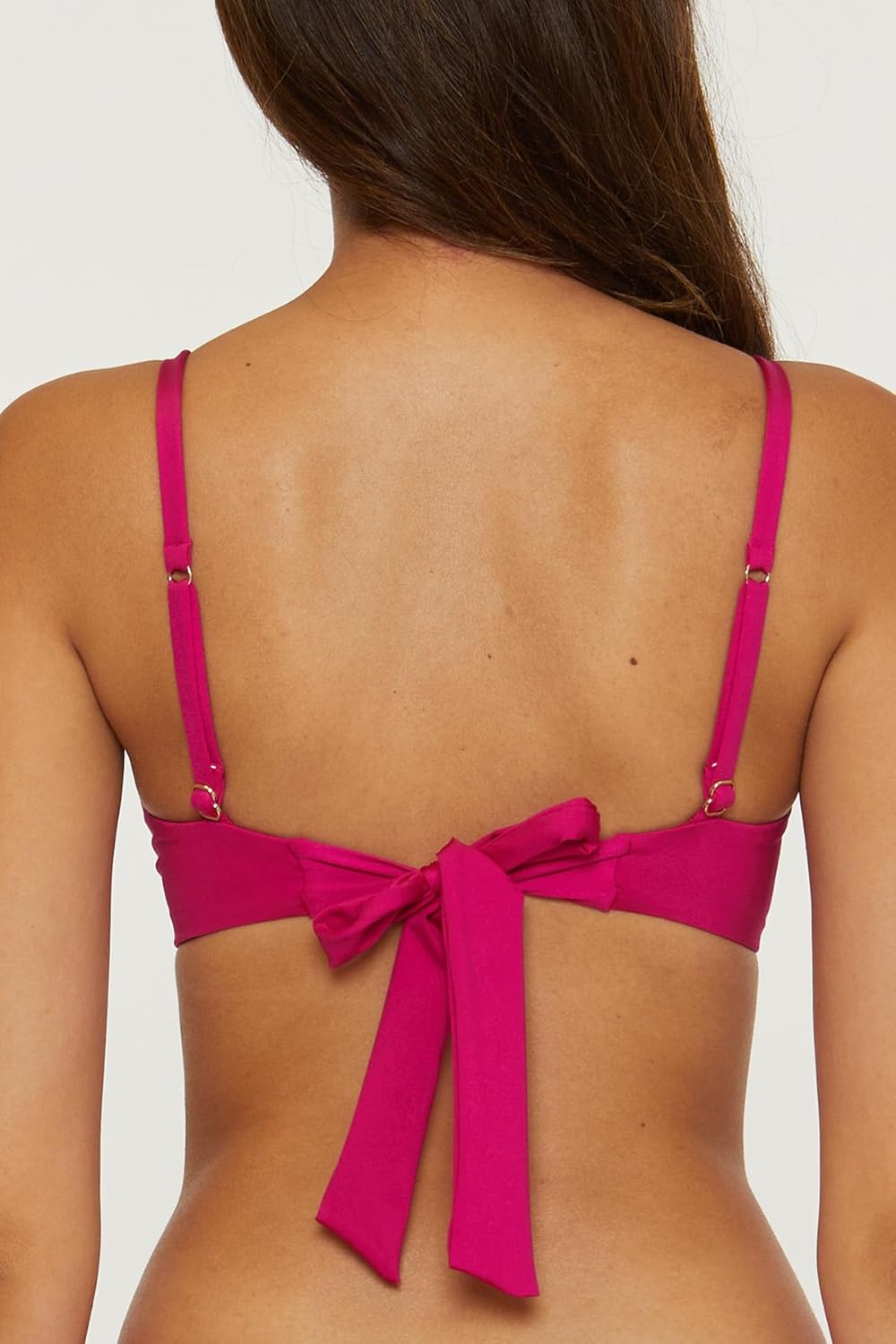 Trina Turk Womens Monaco Underwire Bikini Top, Adjustable, Tie Back, Swimwear Separates for Women - Image 3