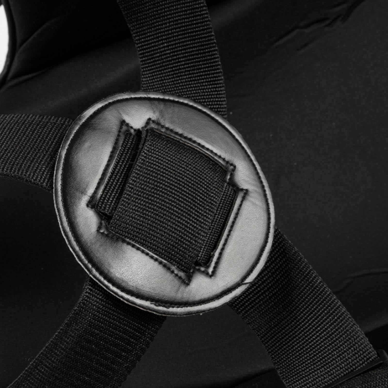 LOVIVER Plastron de Coque d'Entraînement, Noir