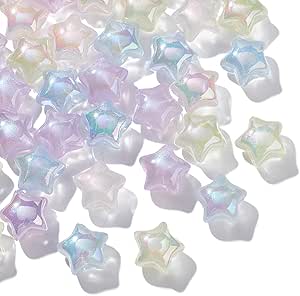 Airssory 540 pezzi 6 stile piccolo fiore perline tappi multi-petalo distanziatori per bracciali, collane e accessori per la creazione di gioielli