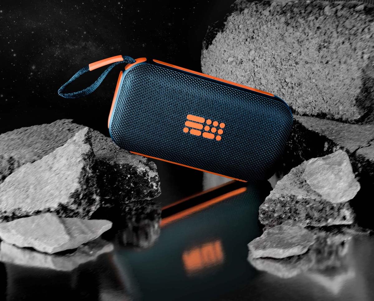 Altavoz Bluetooth luminoso - BIGBEN PARTY - Azul y naranja