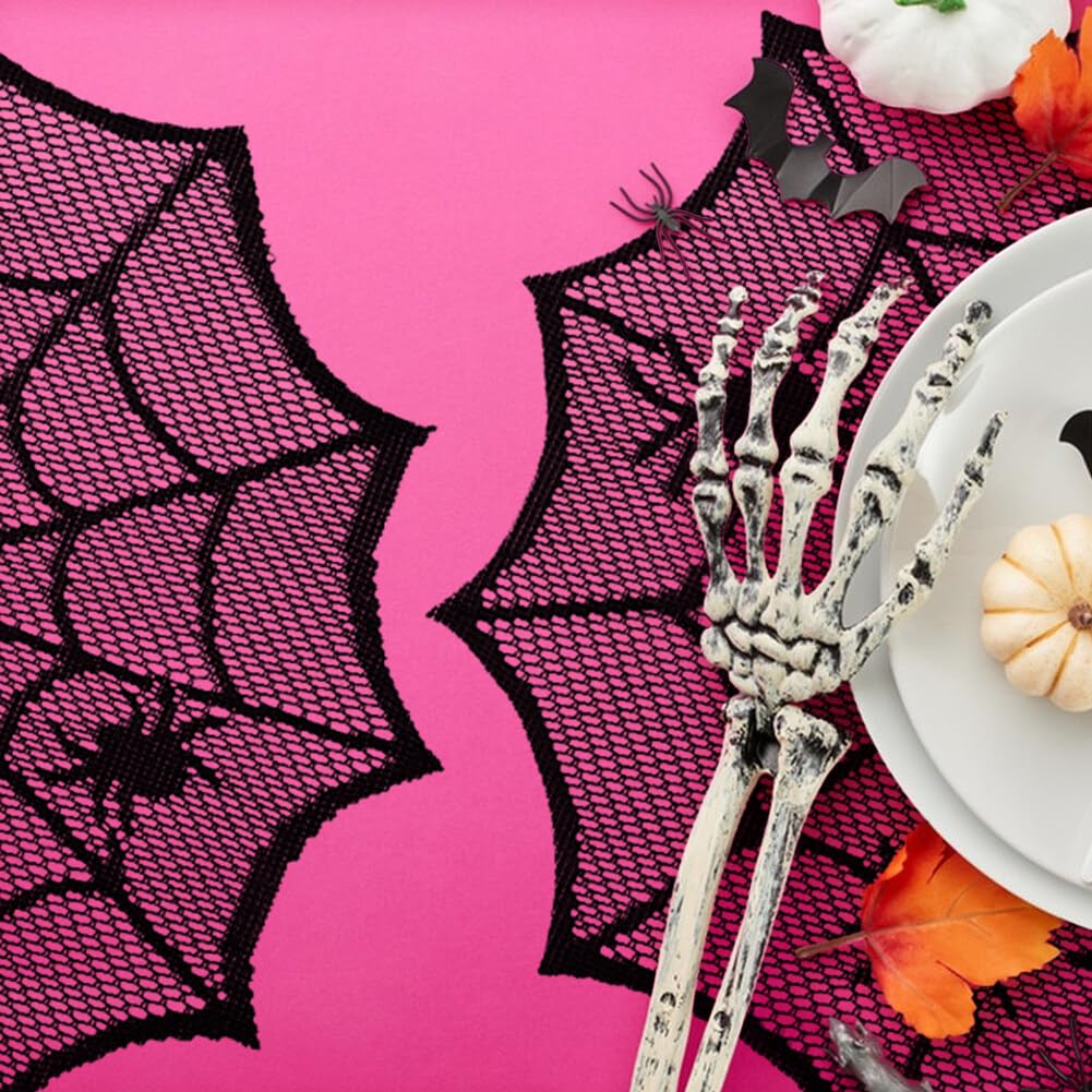 Manteles Individuales De Telaraña De Halloween (paquete De 6) – 15