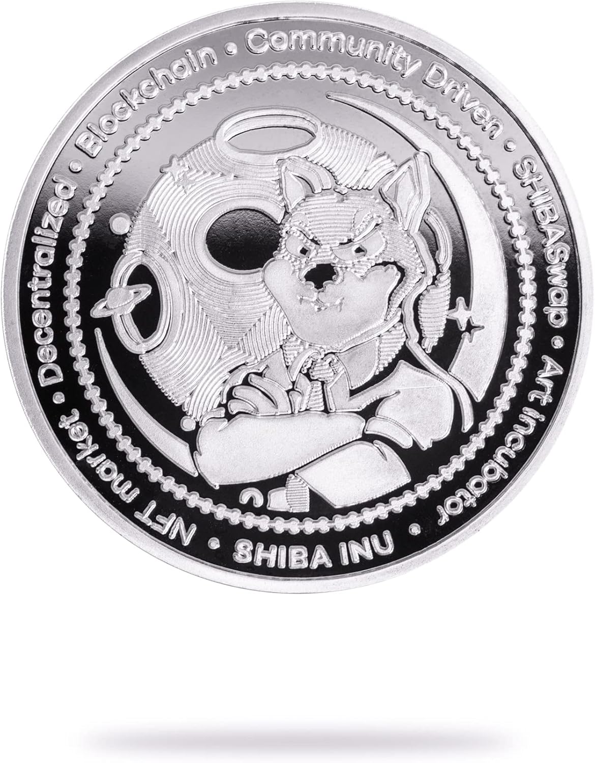 Shiba Inu SHIB Physical Crypto Coin - Commemorative Macao | Ubuy