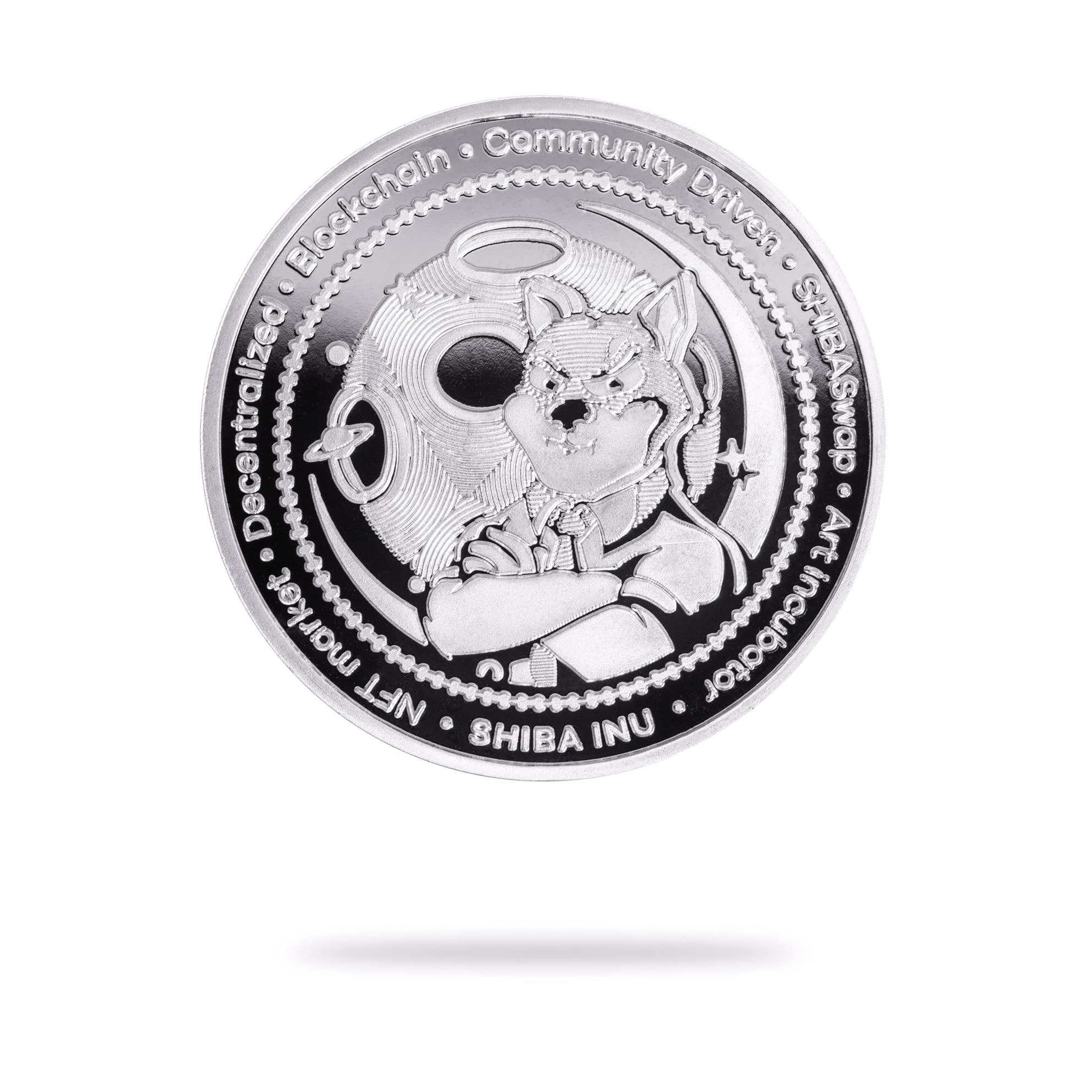 Amazon.com: Cryptochips | Shiba Inu (SHIB) Criptomoneda física |  Criptomoneda conmemorativa que puede HODL : Juguetes y Juegos