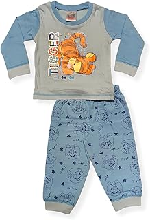 Disney Baby,Clothing,Baby Boys 0-24m,Sleepwear & Robes,Pyjama Sets Baby Boys Tigger Pyjama Set Long Sleeve Pjs Nightwear Size 6 to 24 Months