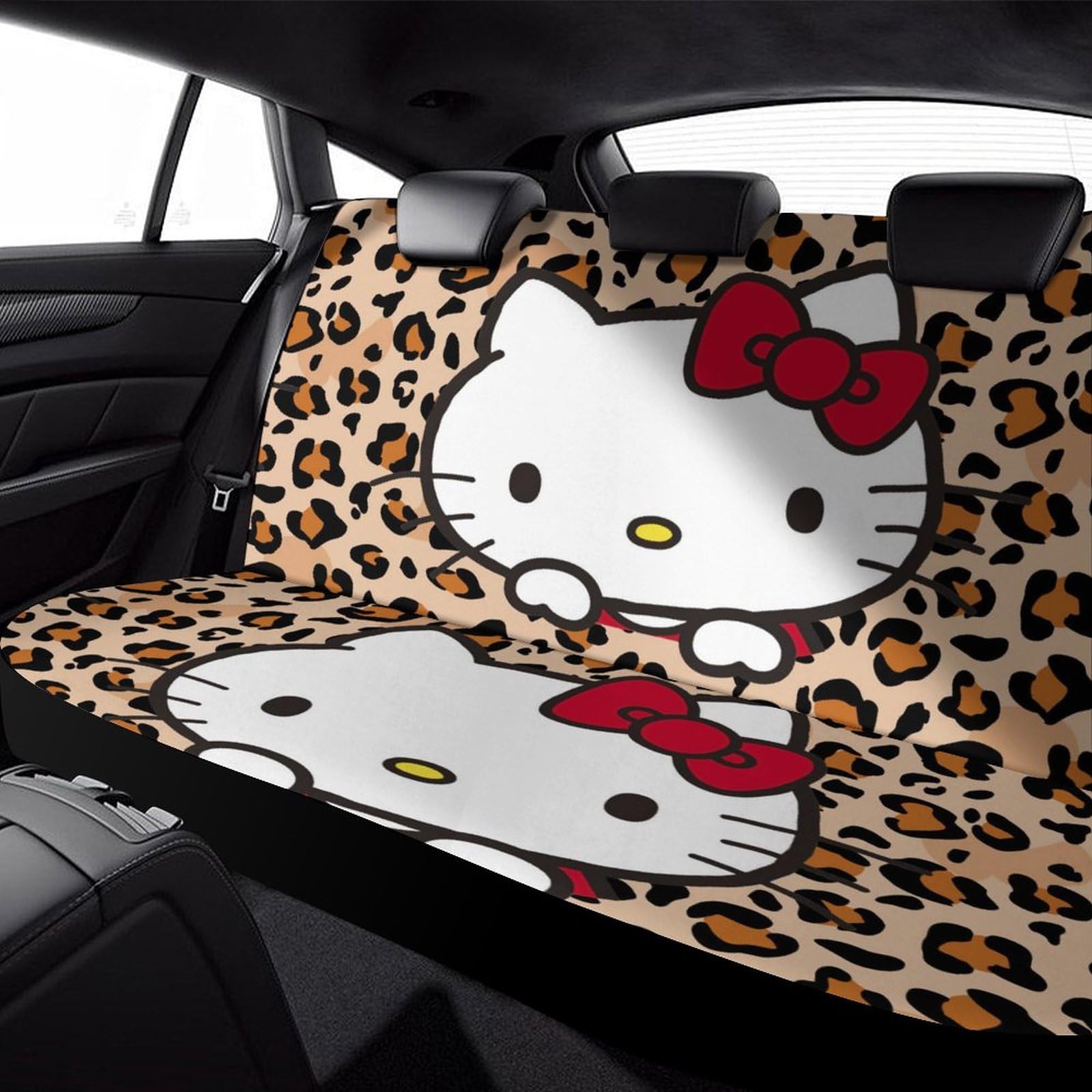 Amazon.co.jp: カーシートカバー ハローキティ 豹柄 ヒョウ 紋