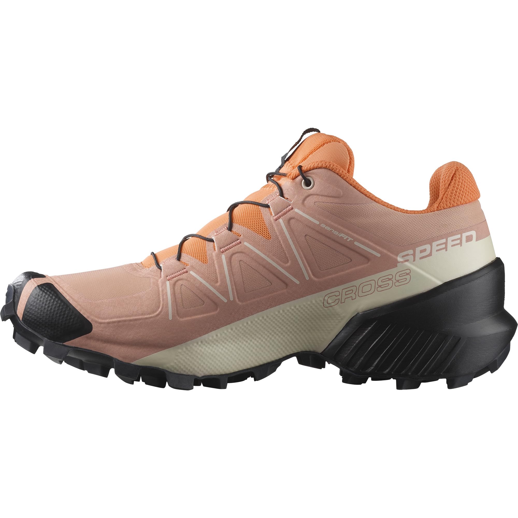 Salomon Speedcross 5 Chaussures de Trail Running pour Femme, Accroche, Stabilité, Fit