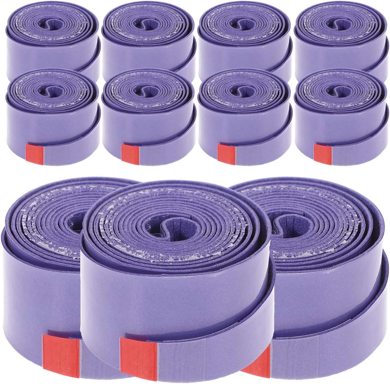 Elastic Racket Grip Tapes Skid and Absorbent Sweat Bands for Tennis Badminton and Baseball Durable PU