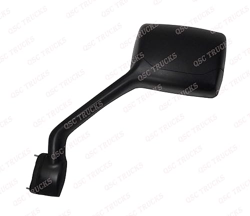 Miniatura 2 de QSC - Par de espejos de capó negro para Kenworth T680 Peterbilt 579 LH RH