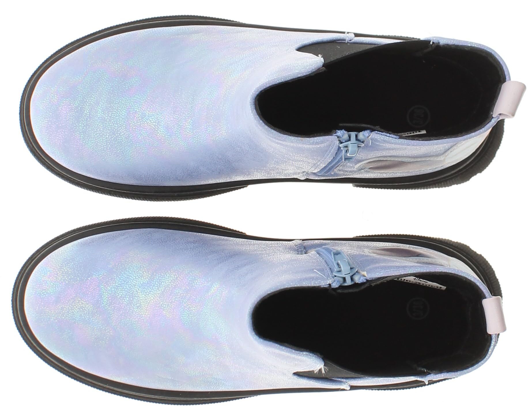 Disney Stitch Character Mädchen Stiefeletten Mädchen Lila Glitzer Chelsea Boots