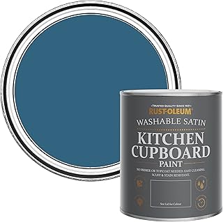 Rust-Oleum Blue Scrubbable Kitchen Cupboard P...,