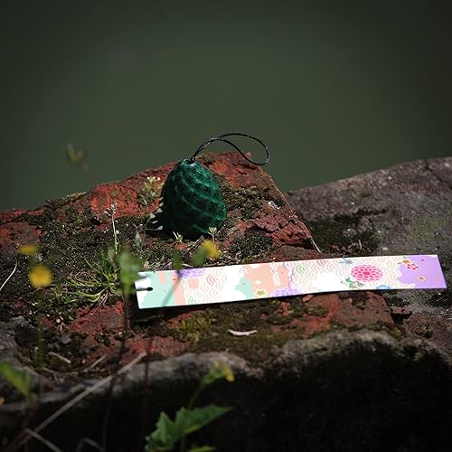 Miniatura 3 de Carillón de viento japonés de hierro fundido para exteriores, adorno para jardín, patio y balcón, decoración de campana de viento de metal colgante,