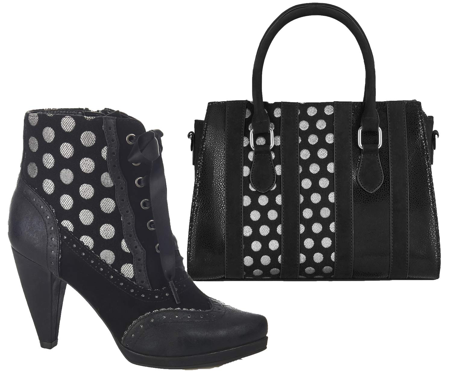 Botas Peri Ruby Shoo con cordones y bolso Panamá para un ajuste perfecto y estilo único 7