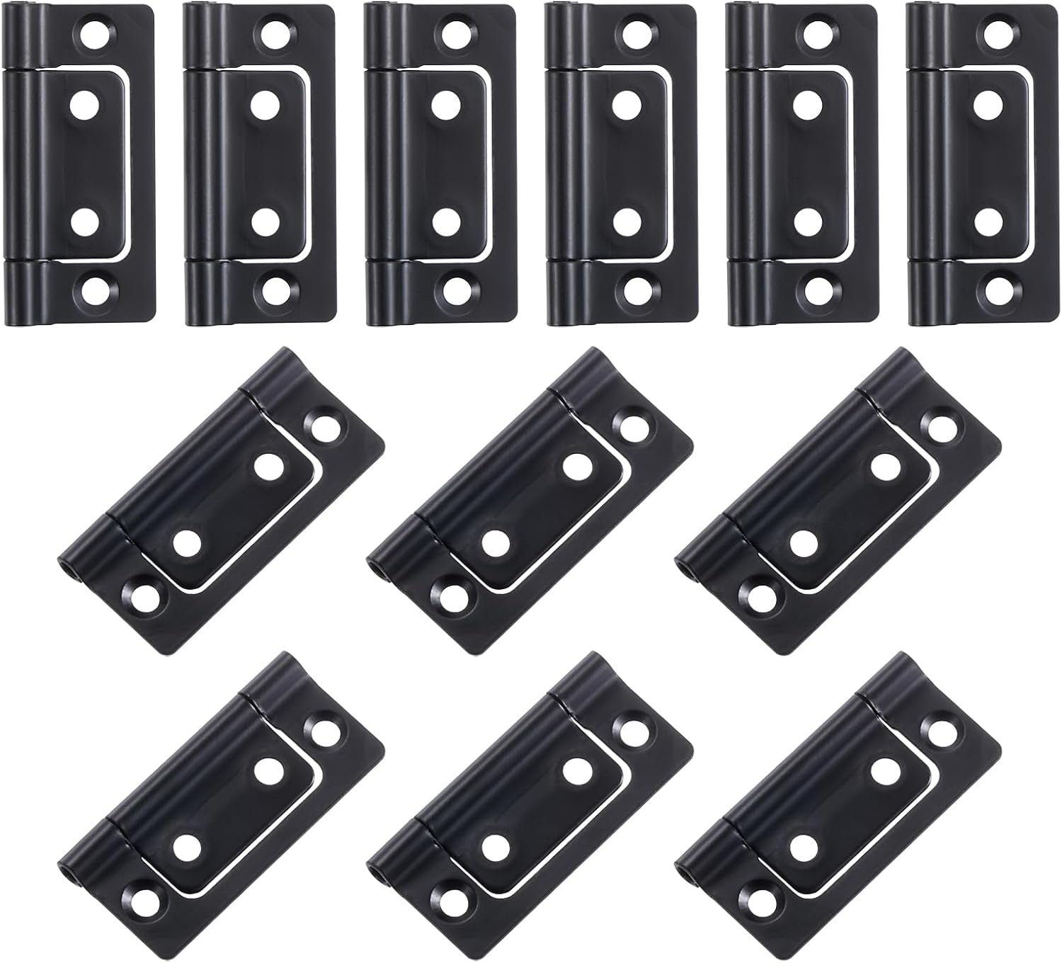 Sourcing Map Lot De 12 Boutons à Coudre Ronds En Résine à 2 Trous Marron 18 L 11,5 Mm