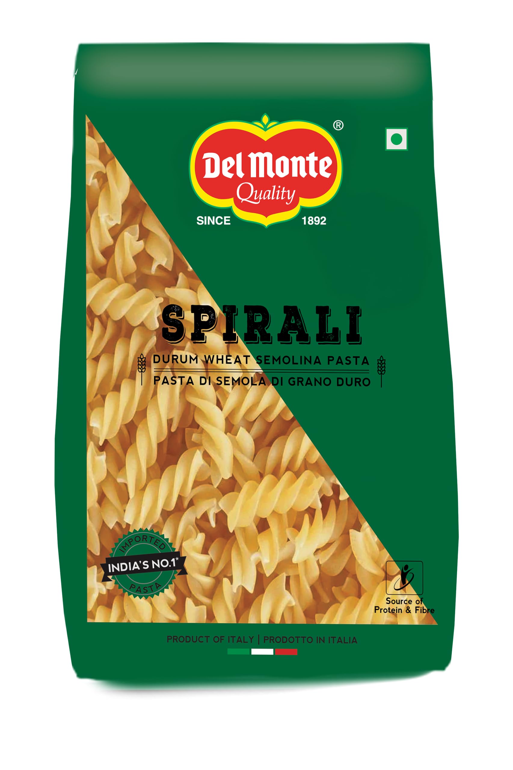 Del Monte Spirali Pasta (Imported from Italy), 100% Durum Wheat Semolina, 1kg-picture-27