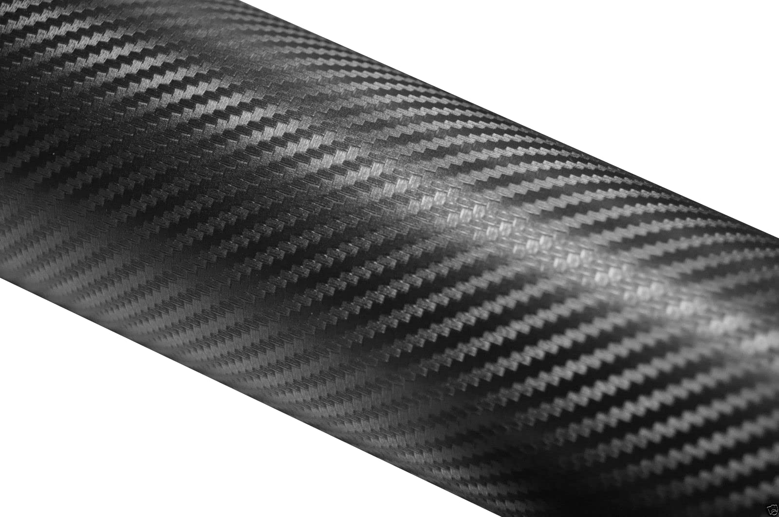 BkWrapping Pellicola Adesiva per Auto Carbonio Nero Opaco 3D, Pellicola Rivestimento Protezione Adesiva, Car Sticker Wrapping (250cm x 150cm)