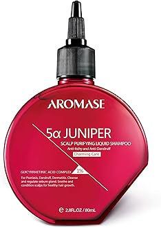 AROMASE 5α Juniper Scalp Purifying Liquid Shampoo-Charming Care, Floral Scent Scalp Deep Cleanser (2.8 Fl.Oz)