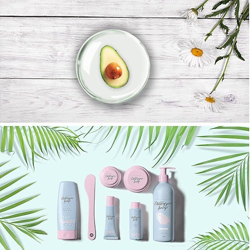 Miniatura 4 de iProtech 3 piezas de 6 patrones de papel de fondo de fotografía de doble cara, impermeable, reutilizable, 34 x 23 pulgadas, fondo de mesa de fotos