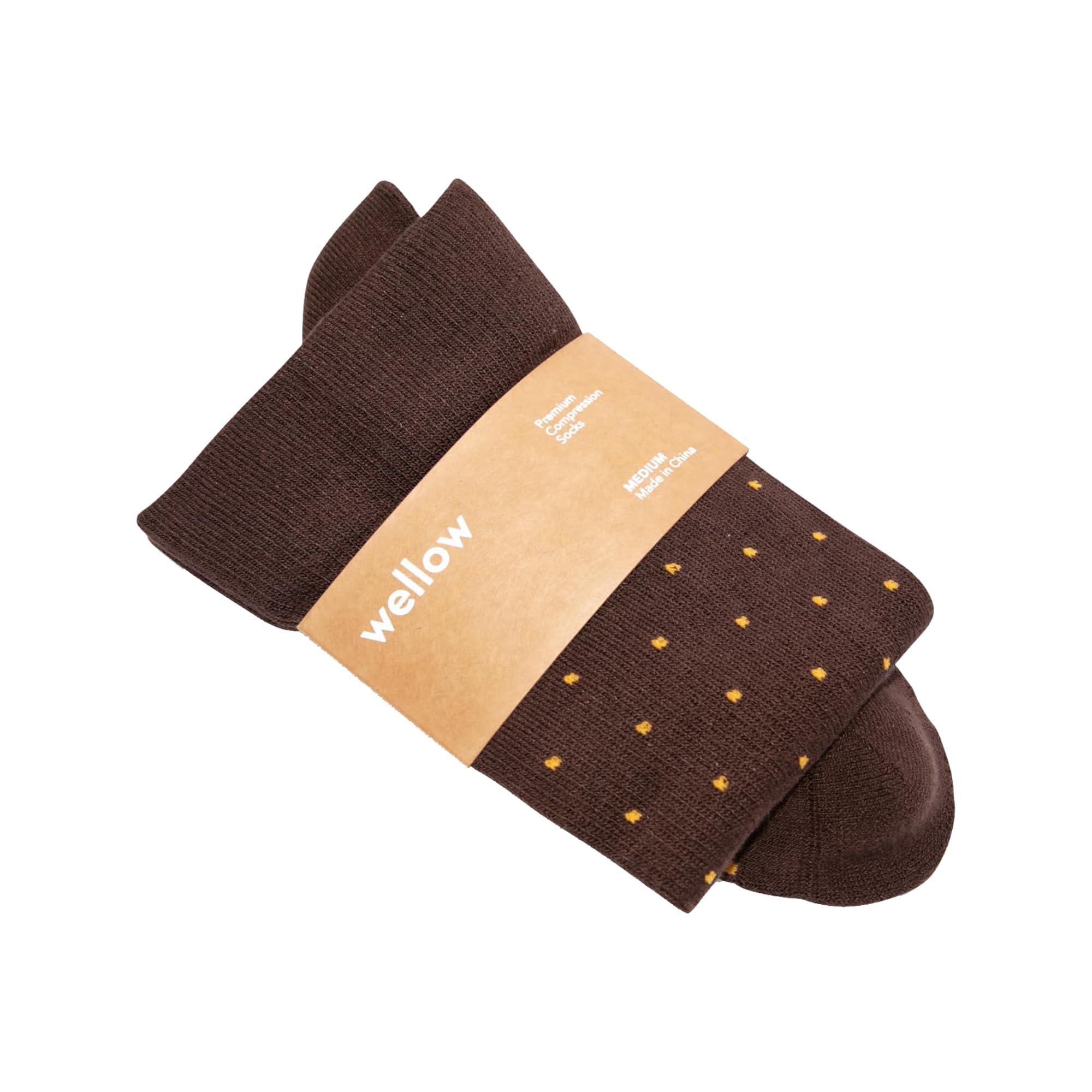 Wellow Dots Collection Knee High Compression Socks 18–25 mmHg