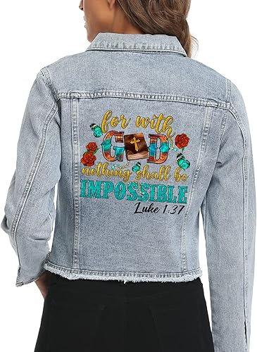 Miniatura 7 de Parches adhesivos de transferencia de calor para camiseta, mochila, Love Like Jesus Blessed - Calcomanías para planchar (6 unidades)