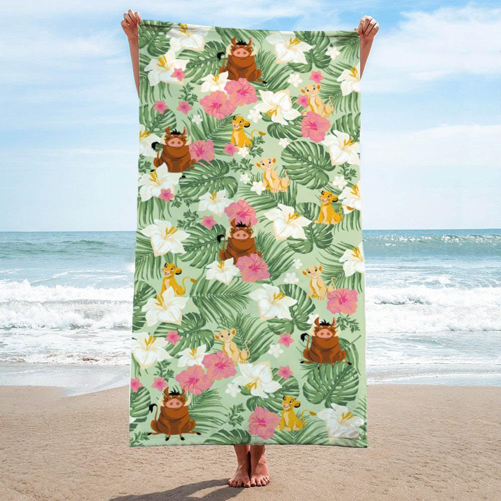 Amazon.com: Jay Franco Disney Lion King Beach Towel - Tropical
