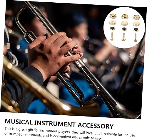 Miniatura 5 de ULDIGI Botón pequeño Botón Snap Botón Herramienta Truppet Pistón Botón Trompeta Partes Bbl Altavoz Trompeta Suministros Goldendoodle Accesorios
