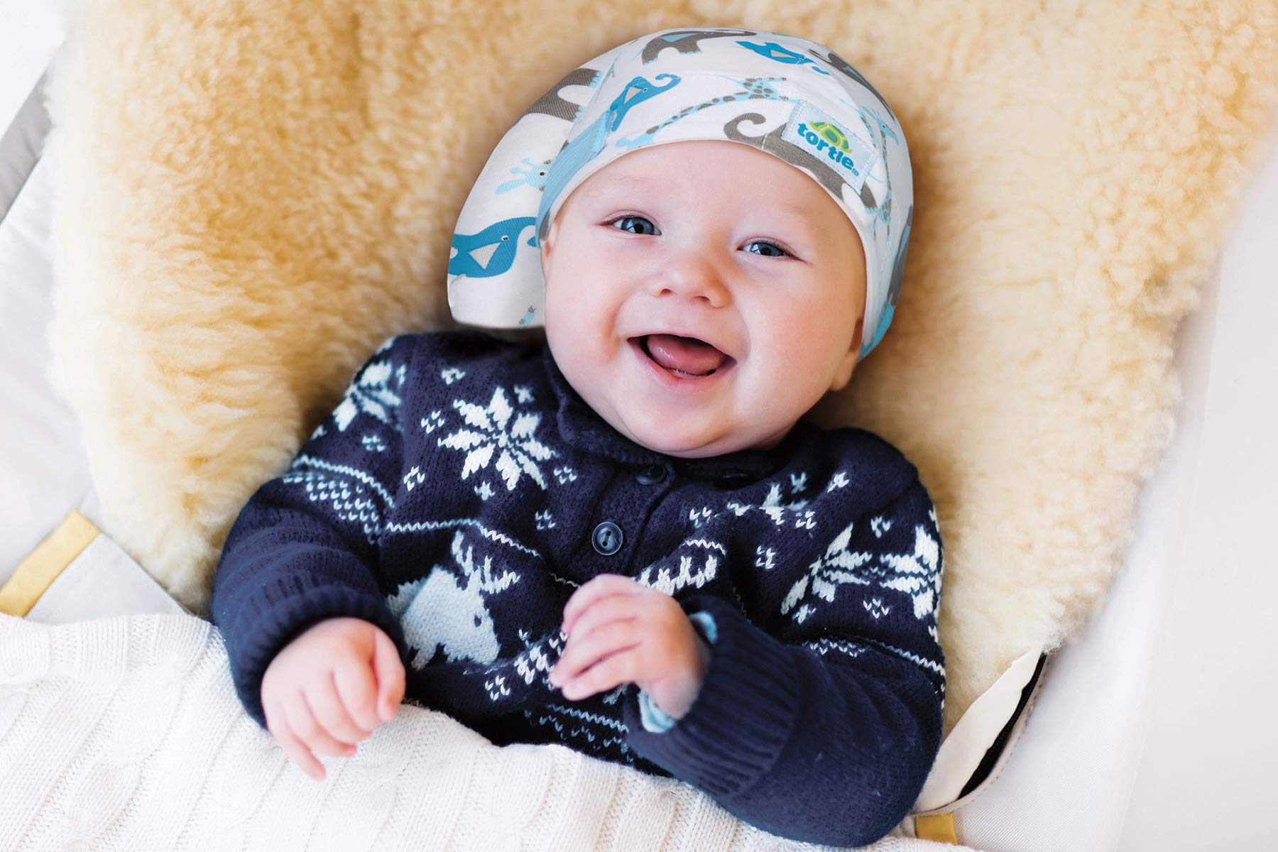 Tortle Beanie repositioning hat - Lucky Elephant (Size-L)