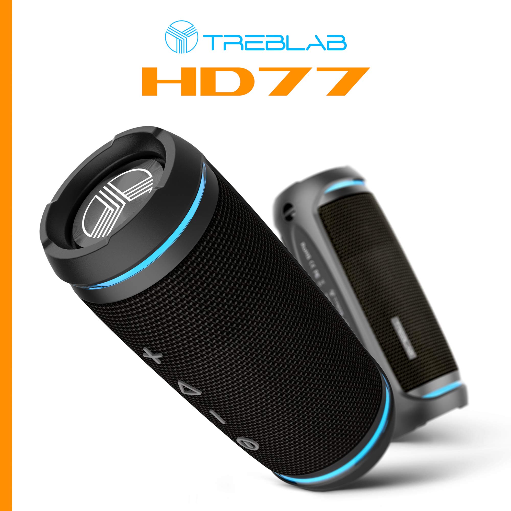 TREBLAB HD77 - Revolutionary Portable 
