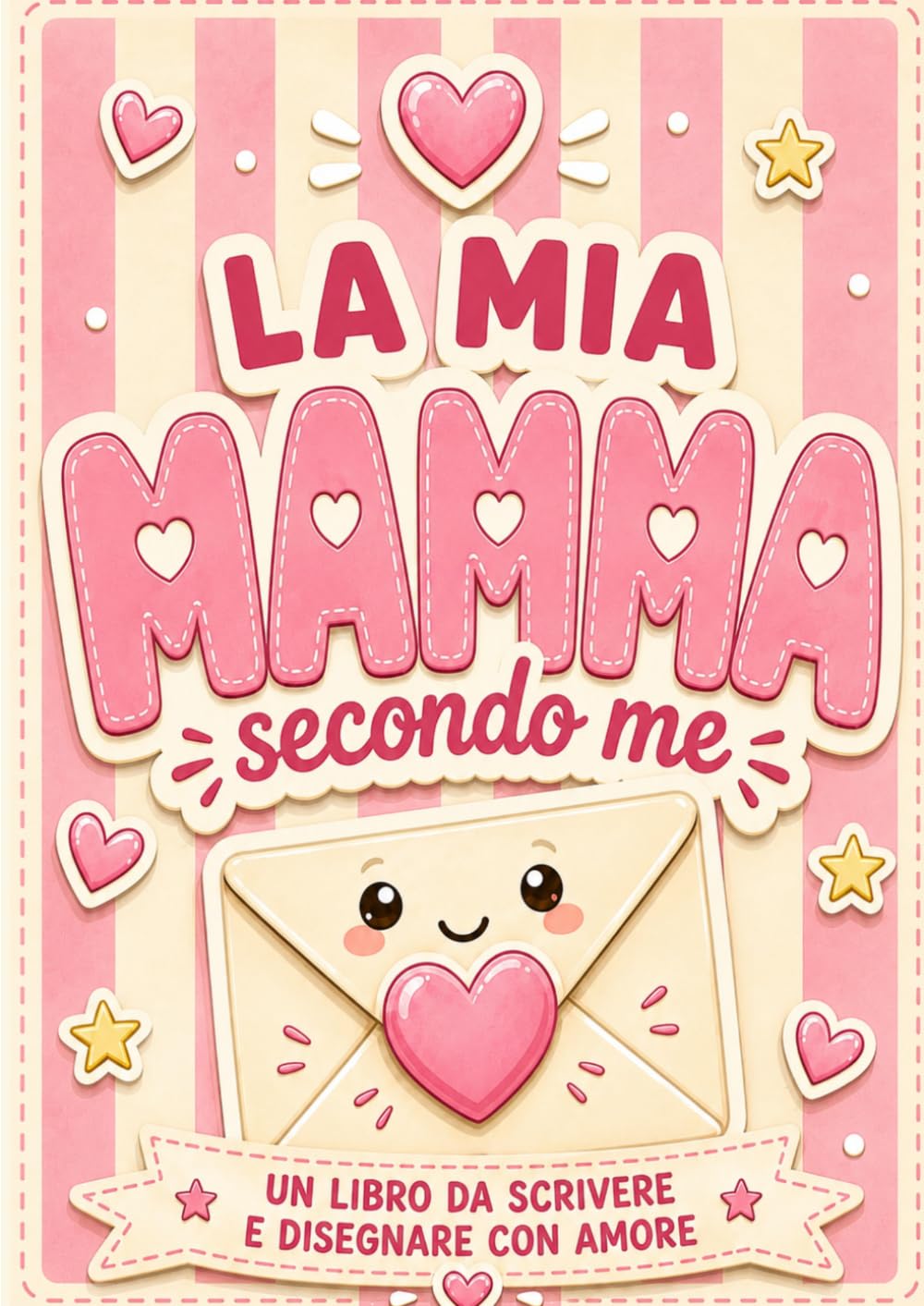 La mia mamma secondo me: Libro attività in stampatello maiuscolo da compilare e personalizzare. Un regalo originale per il compleanno e la Festa della mamma. (Le mie persone del cuore)
