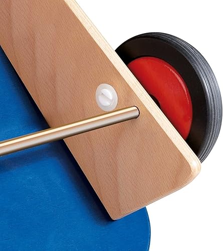 Miniatura 9 de HABA Walker Wagon - Andador de madera para bebés, caminador sentado a pie para que el bebé aprenda a caminar, juguetes de empuje para niños pequeños