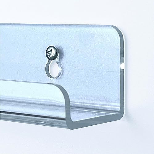 Vista 11 de Estante de pared para discos de vinilo, 8 unidades, estante acrílico de 7 pulgadas, exhibición de pared para discos, estante para discos de vinilo