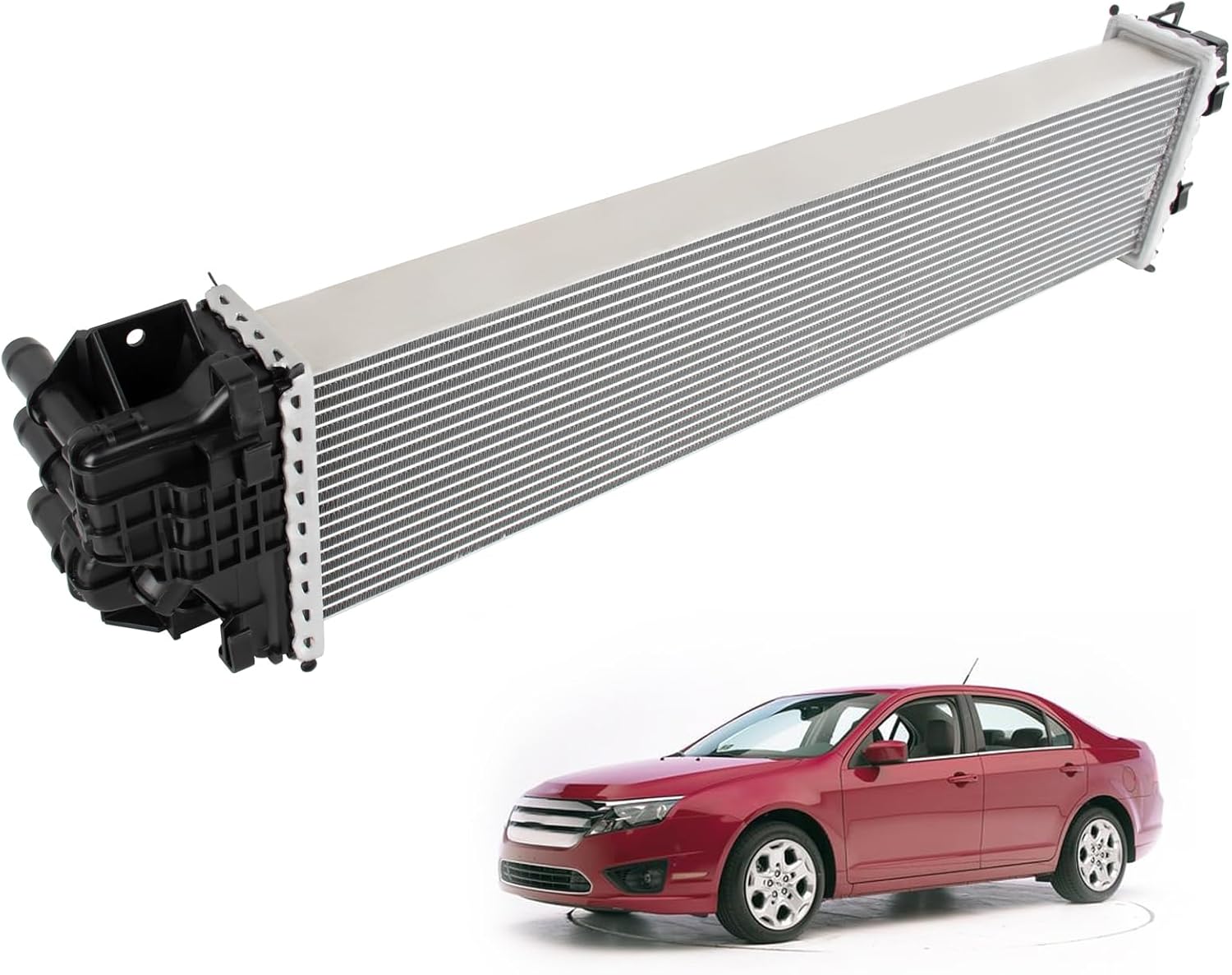 FO3012107 Turbo Intercooler Compatible with Ford Fusion SE SEL Sedan 1.5L 2014-2020 HG9Z8005B DS7Z6K775A