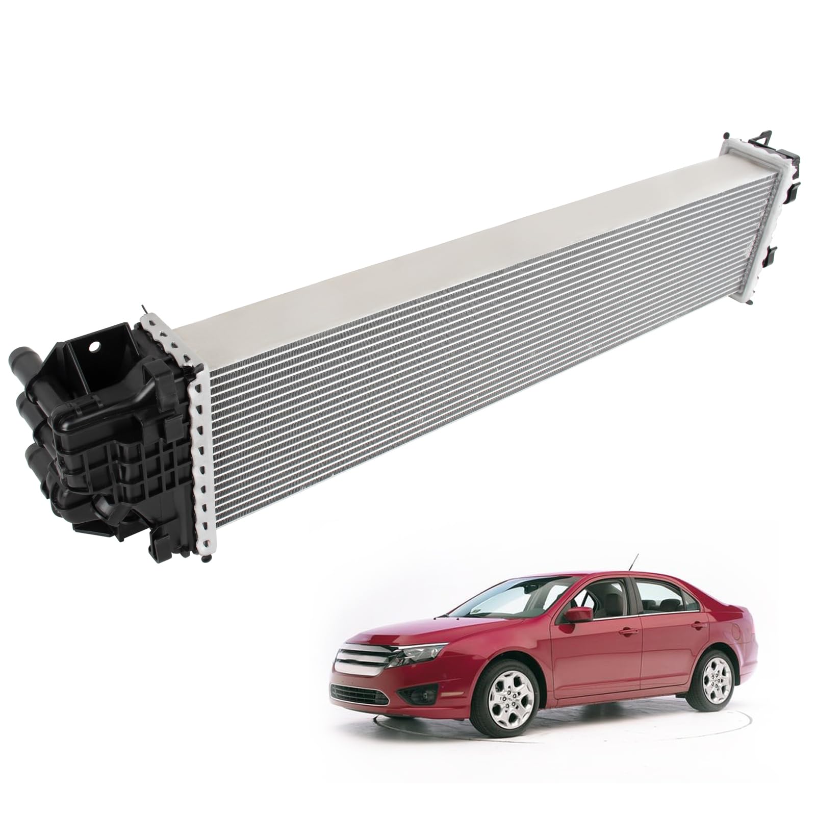 Seaforie FO3012107 Turbo Intercooler Compatible with Ford Fusion SE SEL Sedan 1.5L 2014-2020 HG9Z8005B DS7Z6K775A