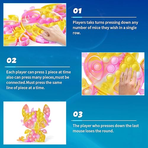 Miniatura 6 de Juguete sensorial para ansiedad con burbujas para apretar y aliviar la ansiedad y el estrés el nuevo dragón de la noche juguete sensorial para el