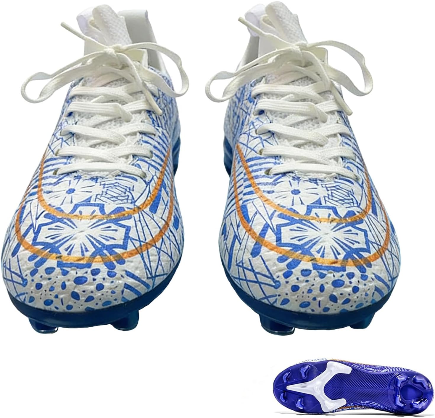 Football Boots for Men Women, Unisex-Adult Football Shoes Sneakers, High Ankle Non-Slip Training Sneaker, Athletics Football Soccer Shoes for Youth Students,32-39 Size