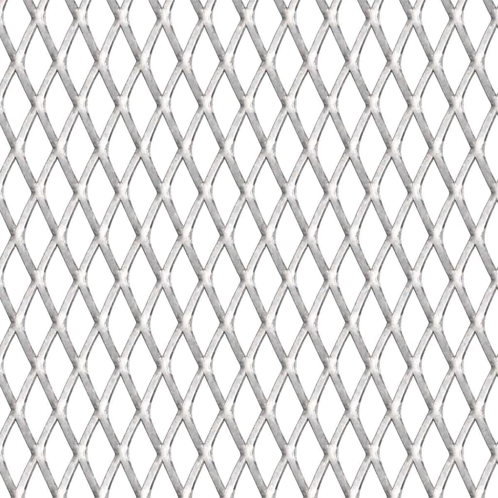 Rejilla metálica expandida de acero inoxidable, 100 x 85 cm, 20 x 10 x 2 mm, rejilla de alambre para construcción de vallas, revestimiento de seguridad y establo