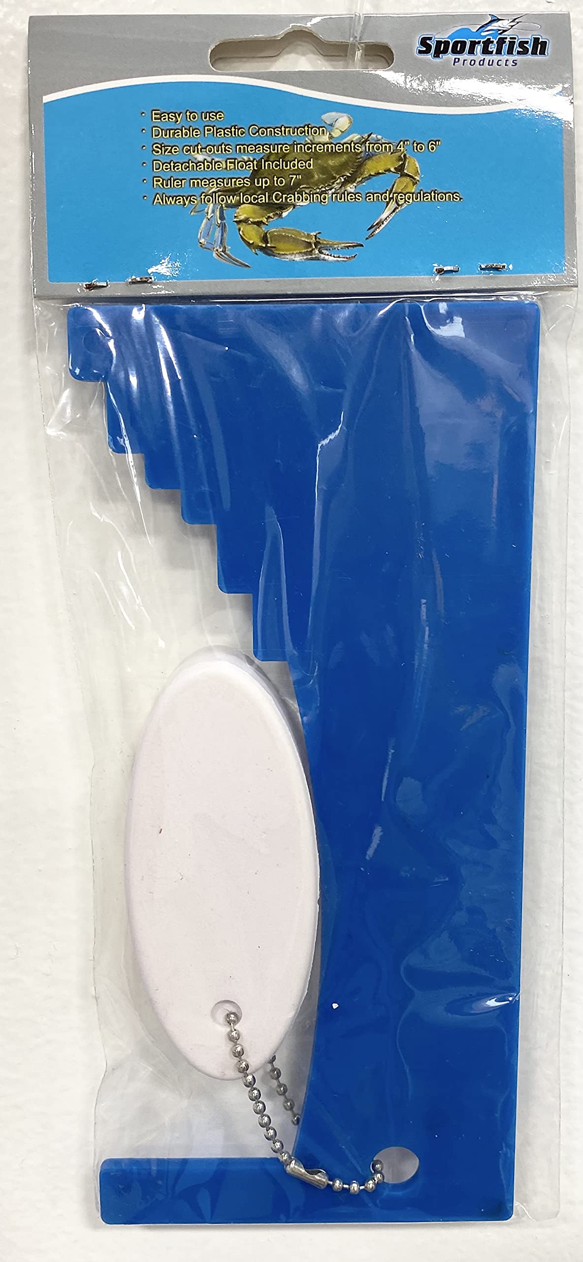 Crab Measuring Tool - Float Included -6