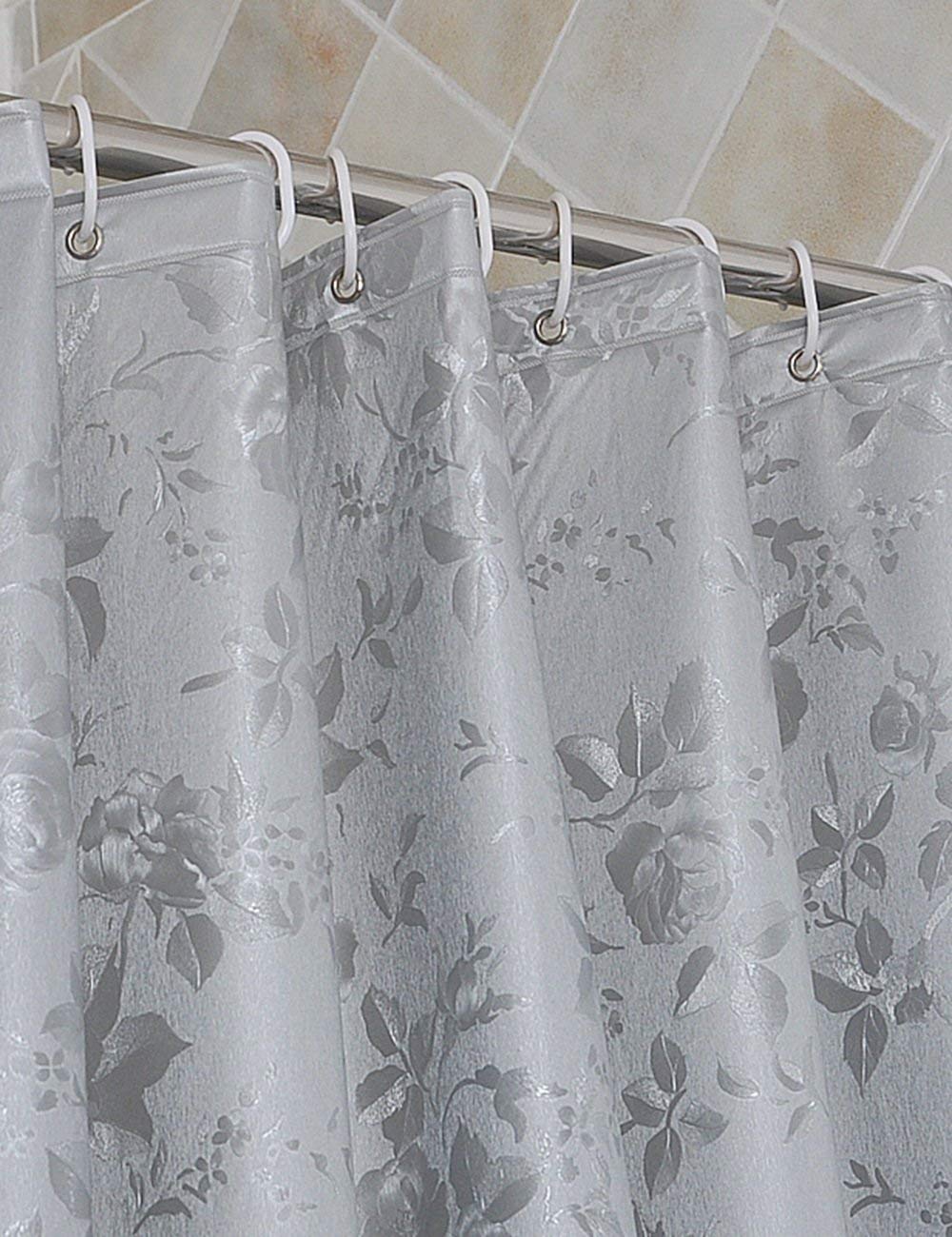 Mu Home - Cortina de ducha impermeable para baño, cortina de ducha impermeable, más gruesa, para baño y ducha, cortinas de baño (varios/tamaño opcional)