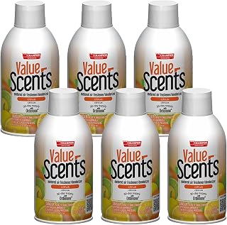 Champion Sprayon ValueScents Metered Air Freshener Refill 7 oz, Odor Control Fragrance, Citrus (6 Pack)