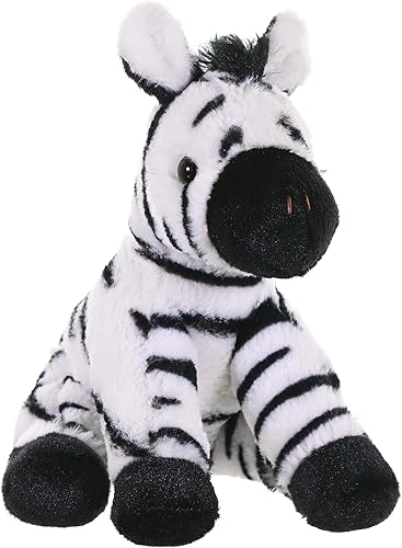 Wild Republic Peluche de bebé de cebra, animal de peluche, regalos para niños, Cuddlekins de 8 pulgadas